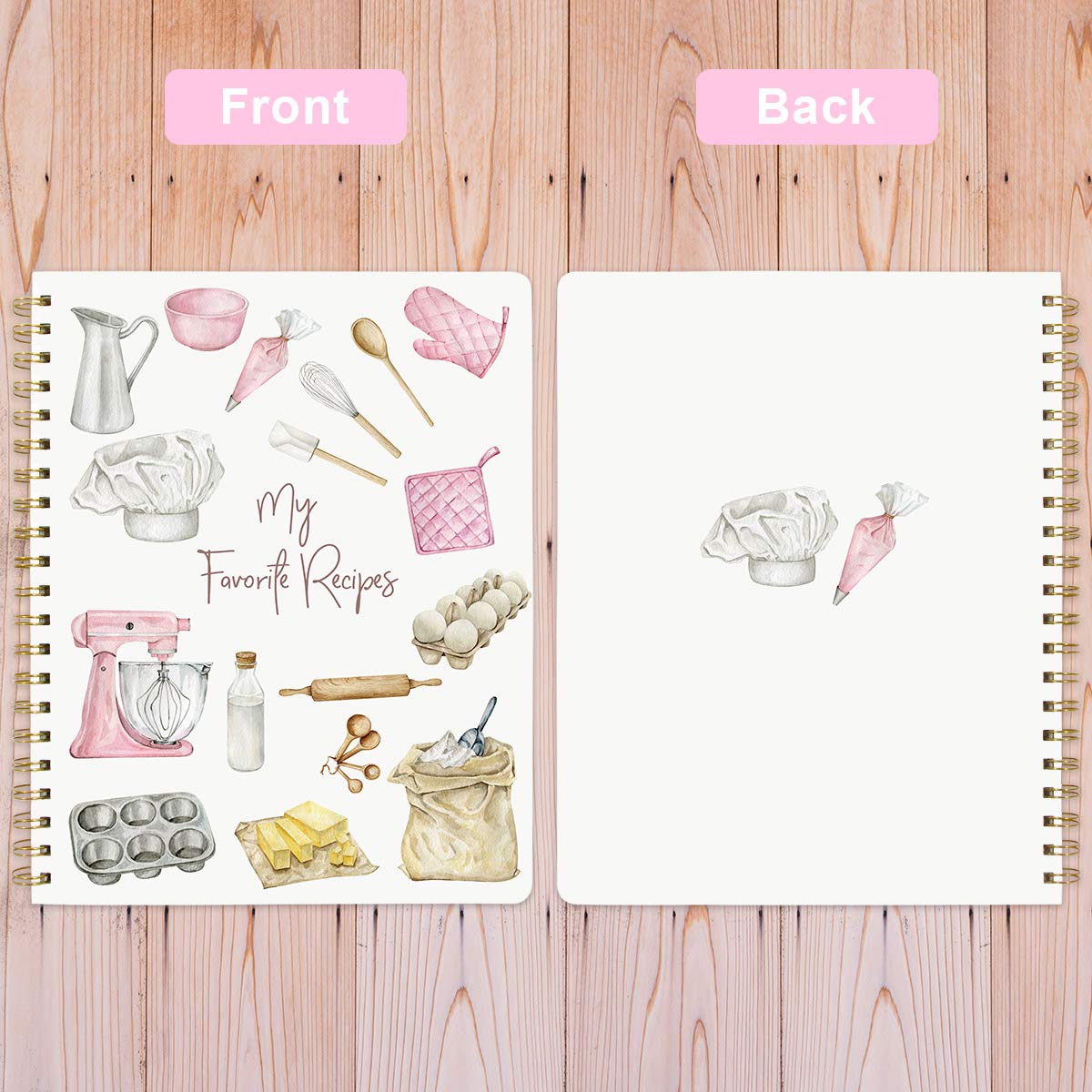 ceiba tree Blank Recipe Book to Write in Your Own Recipes Notebook Cookbook Journal 8.5 x 11 inch with Stickers Gift Ideas for Women Wife Mom 120 Pages - Image 8