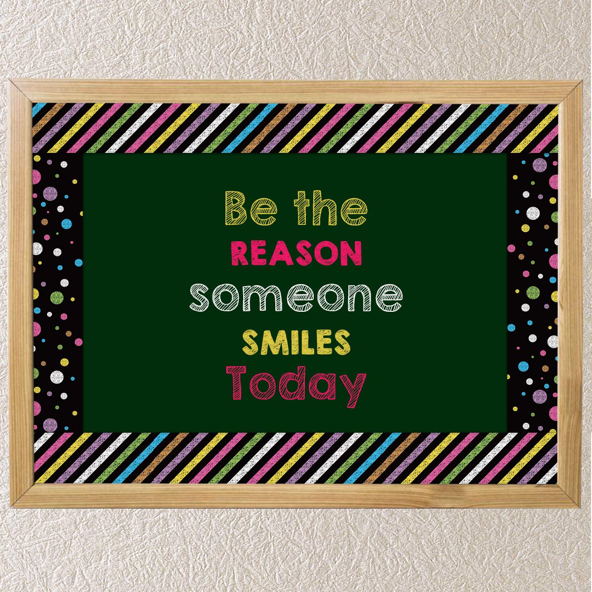 Ceiba Tree Chalkboard Bulletin Board Borders Colorful Polka Dot Straight Double Side Poster Border Trim for Whiteboard Blackboard School Classroom Office Decoration - Image 7