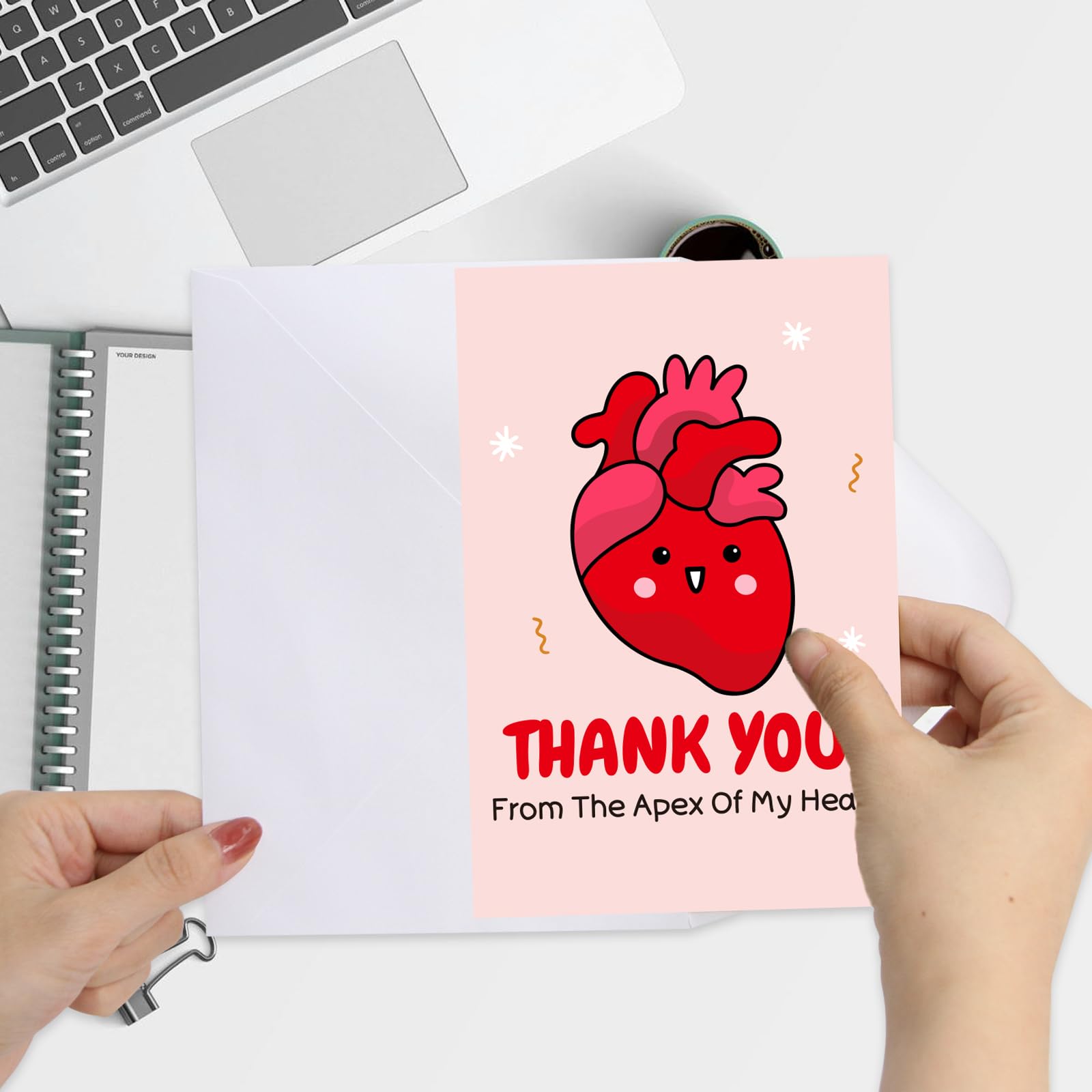 ceiba tree Funny Thank You Cards for Nurses and Doctors 24Pack Cute Appreciation Cards for Medical Healthcare Workers with Envelopes - Image 4