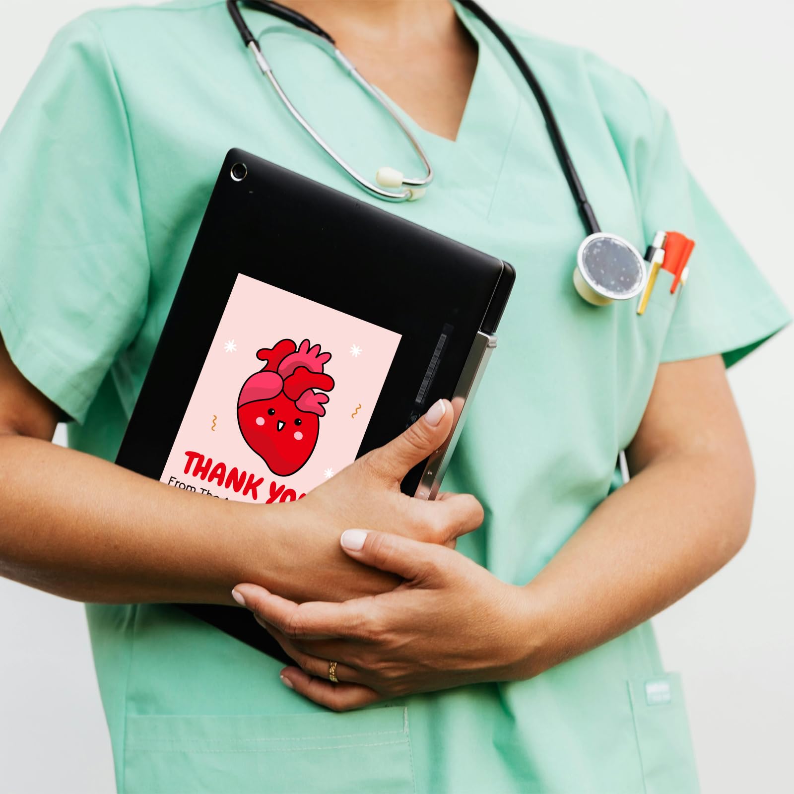 ceiba tree Funny Thank You Cards for Nurses and Doctors 24Pack Cute Appreciation Cards for Medical Healthcare Workers with Envelopes - Image 7