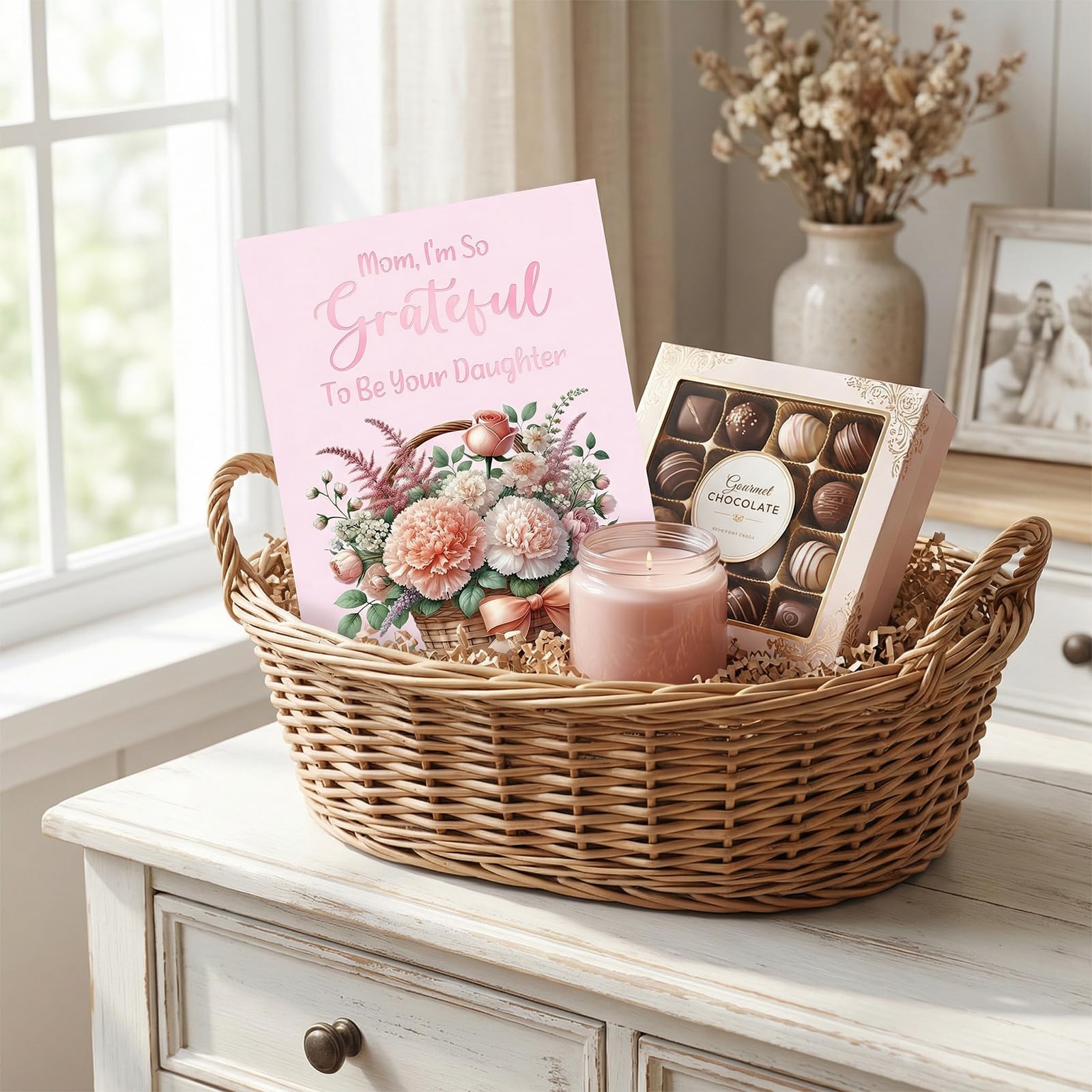 ceiba tree Happy Mother's Day Card From Daughter to Mom Message inside 5X7 inch with Envelope - Image 7