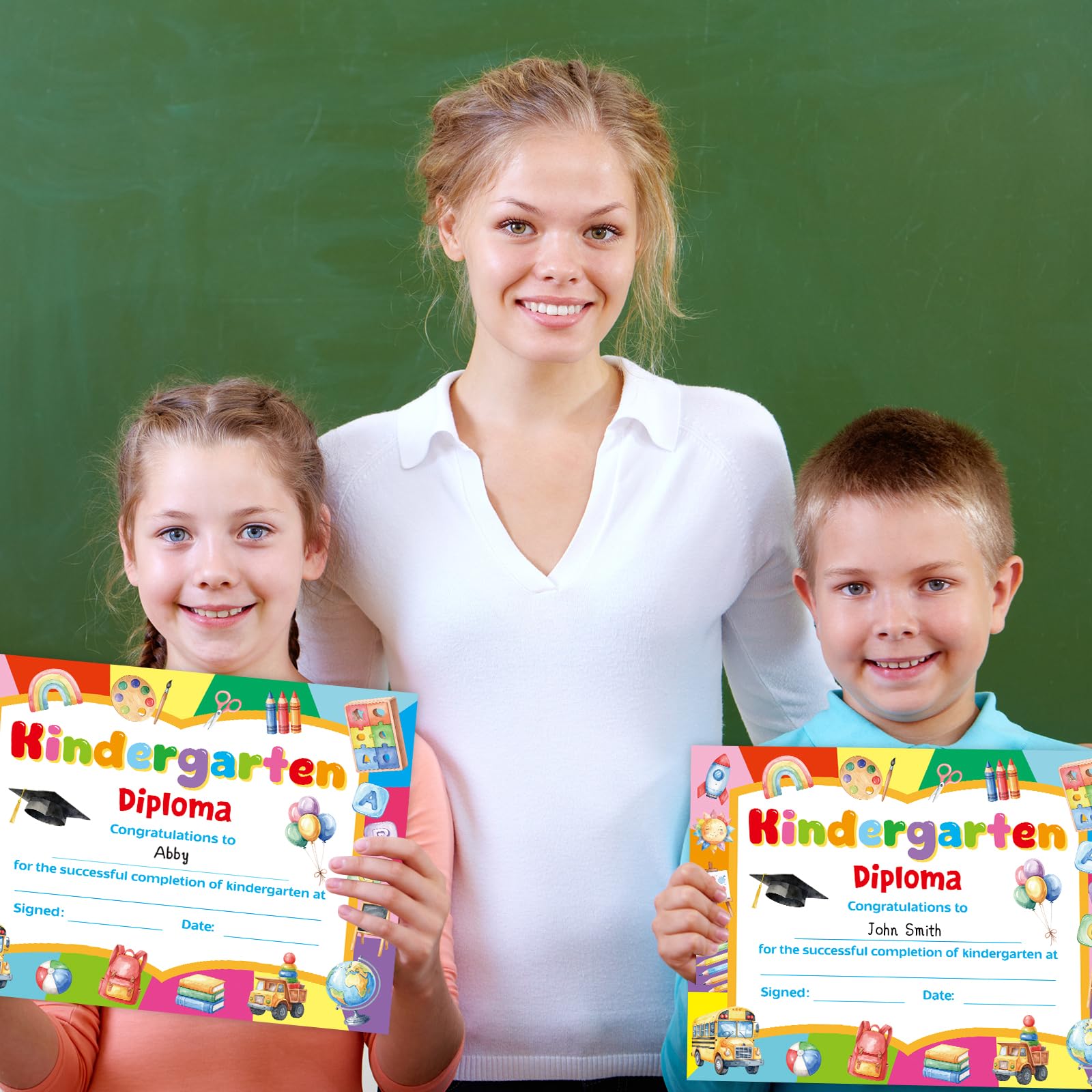 Ceiba Tree Kindergarten Diploma PK-K Certificates Diplomas Kindergarten Certificate Graduation 2026 Award Supplies 8.5 x 11 inch 30 Pcs for Students Teachers - Image 6