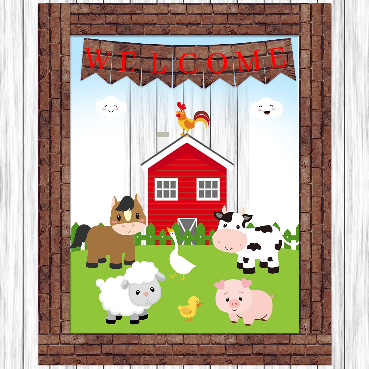 ceiba tree Red Brick Bulletin Board Border Straight Border Trim for Classroom Decoration 36 Feet - Image 7