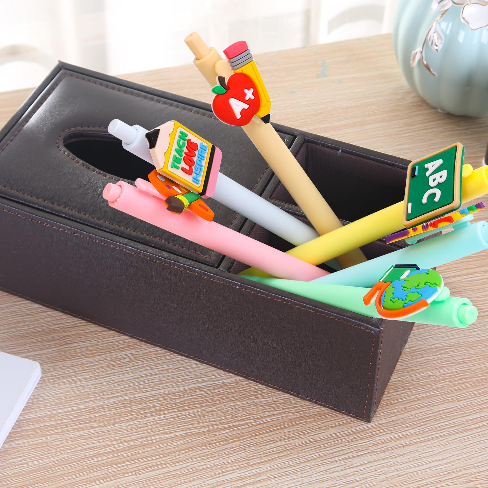 ceiba tree Teacher Pens Cute Black Ink Writing Pens End of Year Funny Appreciation Gifts Teach Love Inspire for Men Woman School Office Supplies - Image 6