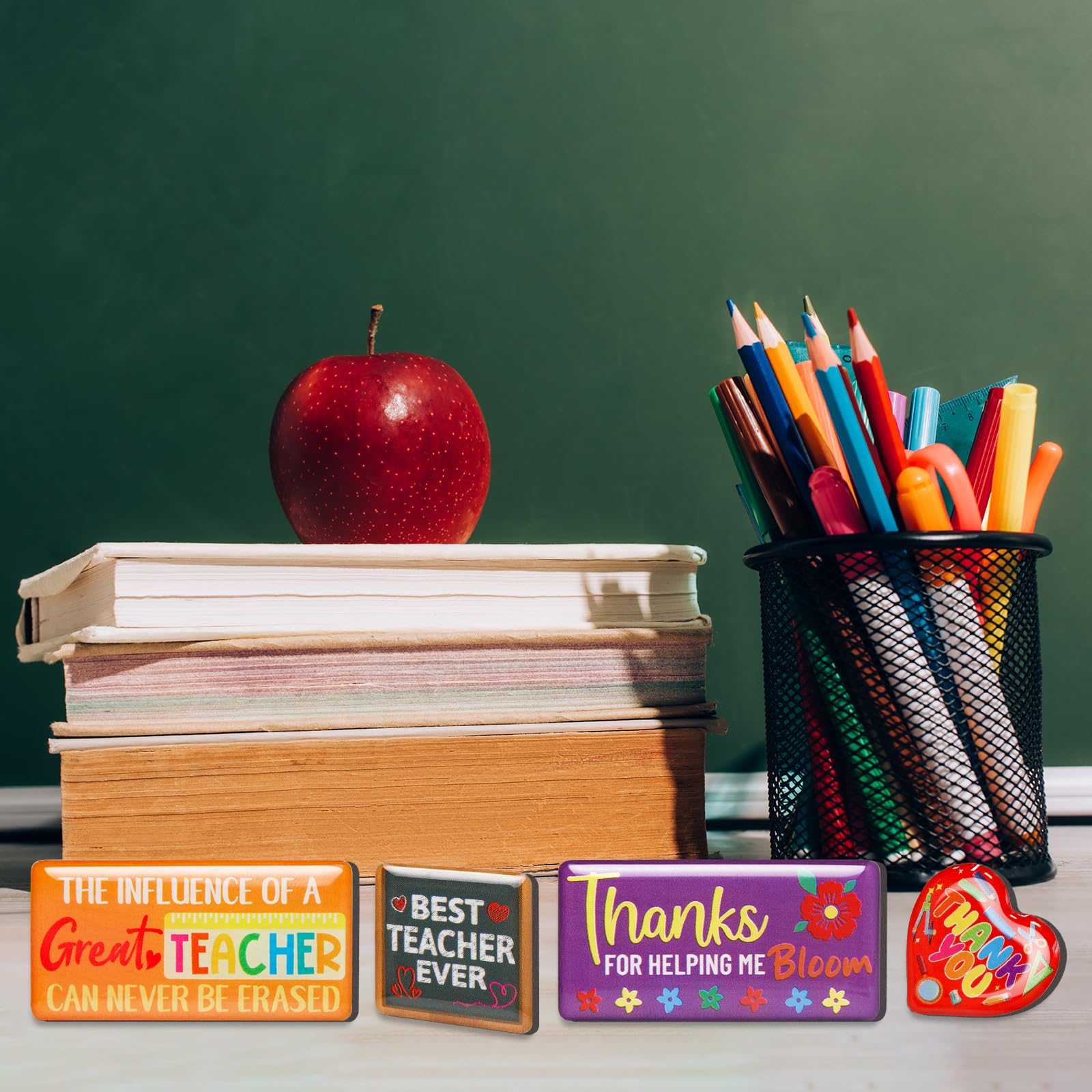 Teacher Appreciation Magnets Inspirational Refrigerator Magnets Thank You Teachers Gifts Bulk from Students - Image 6