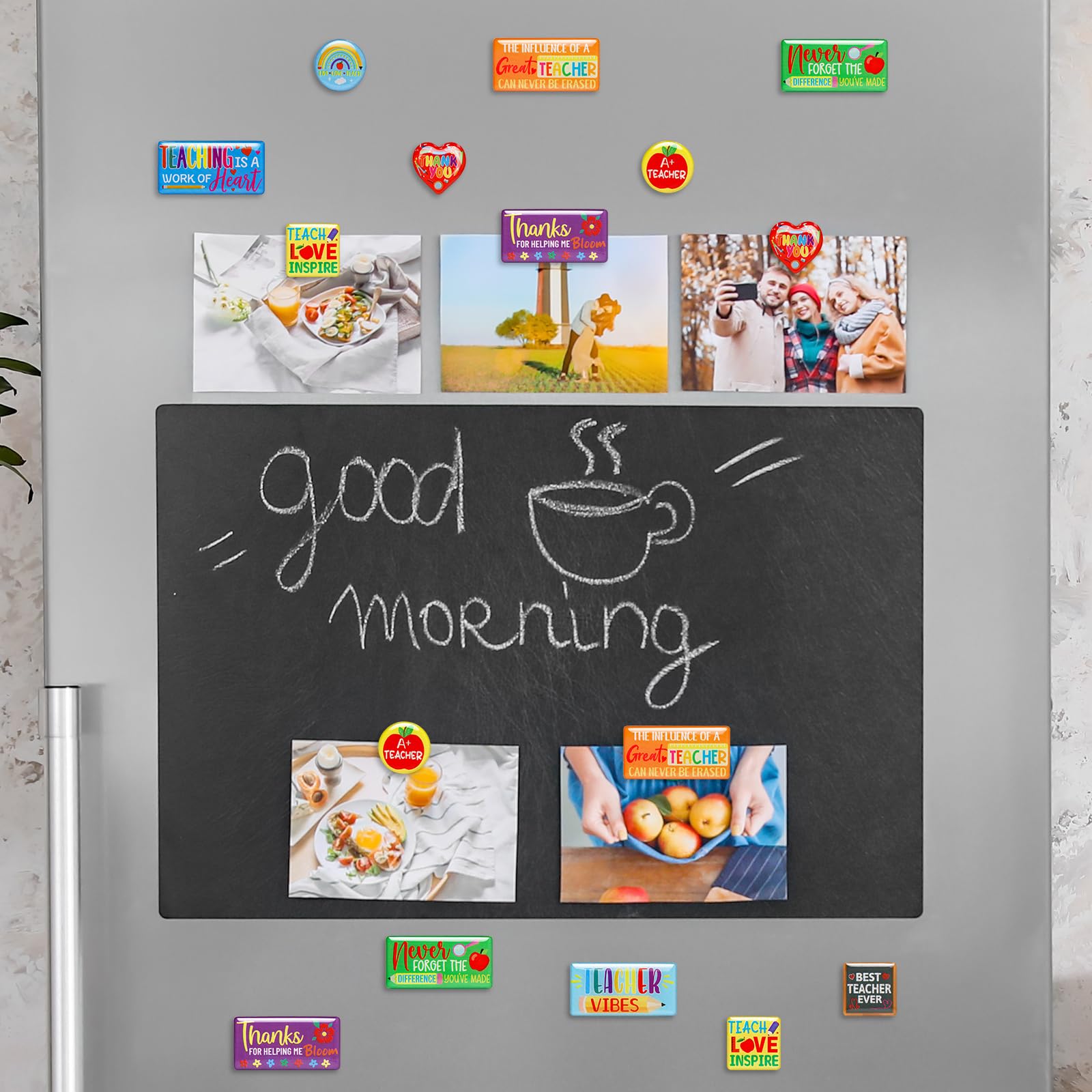 Teacher Appreciation Magnets Inspirational Refrigerator Magnets Thank You Teachers Gifts Bulk from Students - Image 7